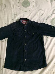 Corduroy Two Pocket Shirt For Boys 8-10 Yrs