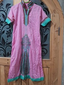 Sale🎊🎆🎄🎉Pink Ethnic Kurta