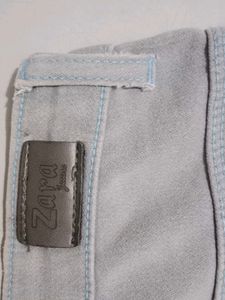Grey Denim Jeans