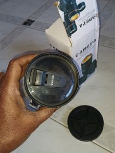 Camera lens mug