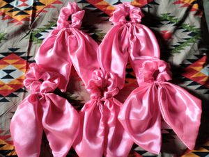 Pink Scrunchie with Bow