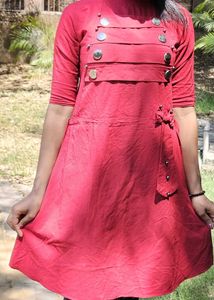 Maroon Dress 👗