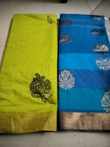 Combo Of 2 New Unused Beautiful Saree