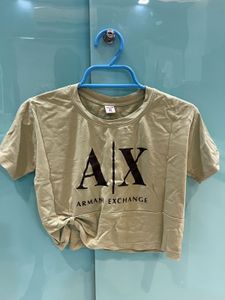 Armani Exchange Crop Top