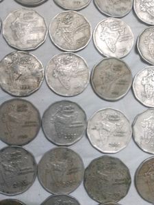 Rare Old 2rupee Coin 100 Pcs