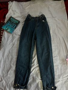 Urbanic Blue Baggy Jeans