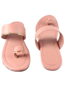 Pink Toe Ring Sandals