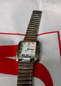 Sonata Men&#39;s Silver Watch