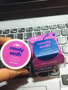Plum Candy Melts Vegan Lip Balm