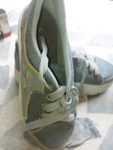 Grey CLR Shoes Pair