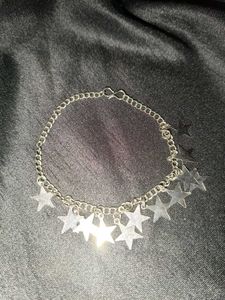 Star Beauty Charm Sliver Stylish Fancy Bracelet