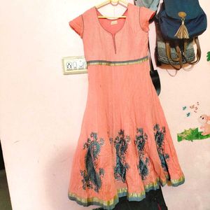 Pure Cotton Ethnic Gown