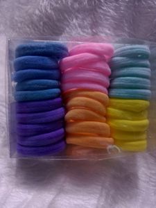 60 Peace Multi Colour Hairbands Combo Package