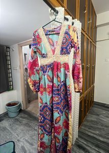 Boho Print Maxi Dress