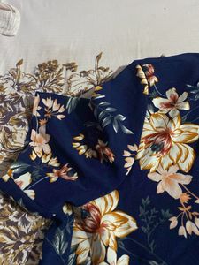 Floral Navy Dress