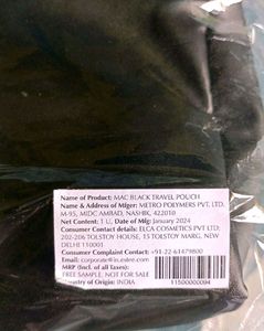 Mac Black Bag