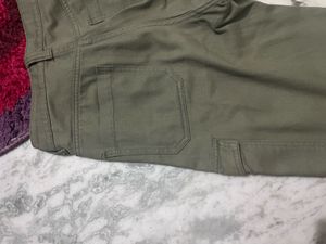 Olive Green Cargo Pants