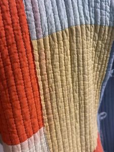 Colorful Patchwork Quilted Jacket