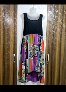 Colorful Patchwork Dress