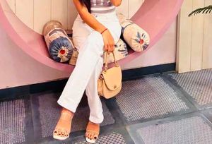 White Straight Leg Jeans