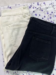 Off White Urbanic Jeans &amp; Non Brand Black Denim