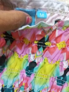 Multicoloured Elegant Dress