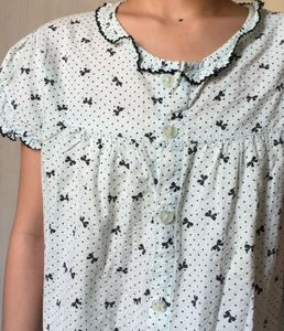 Mint Green Bow Garment