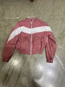 pink jacket