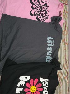 T-Shirt Bundle: 3 Graphic Tees