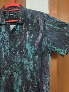 NUON Abstract Print Shirt