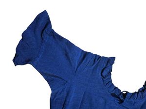 Elegant Blue Casual Dress