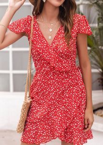 🧨CUTE SUNMER Floral Wrap Dress- ONLY RS 169