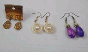 Earrings Pack Of 3