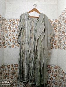 Silver Casual Kurta Sets & Suits (Women's)