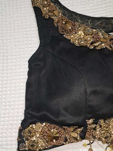 Bollywood Luxury Designer Black Blouse