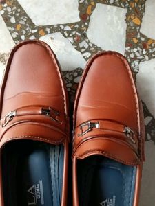 Brown Leather Loafers