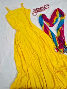 Yellow Kurti Set🪷