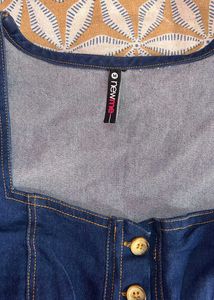 Denim Crop Top