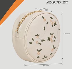 Embroidery Sling Bag For Women