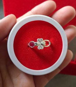 Clover Ring Silver