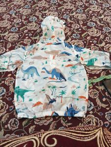 RAIN COAT Hooded Zip Jacket