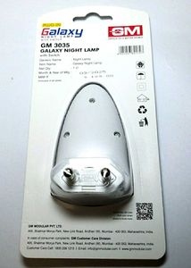 GM 0.5 Watt Galaxy LED Bed Blub Night Lamp White