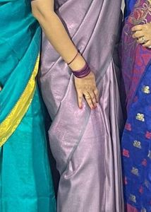 Soft Silk With Dual Shade Saree