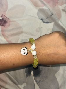 Panda Charm Beaded Bracelet