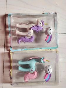 unicorn horse eraser or rubber for kids..it&#39;s brand new..only the other packing brand paper is missing.its not at all used