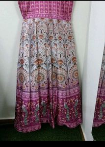 SILK WEDDING GOWN WITH DUPATTA