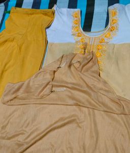 Light Yellow Salwar Suit Set
