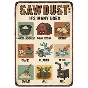 Premium Sawdust - Versatile &amp; Eco-Friendly