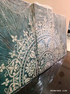 Mandala Texture Art Wall Decor -3 Piece Set