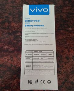 Vivo Battery Power Bank Long Lasting High Capacity
